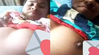 Horny village bhabhi viral boob show to lover