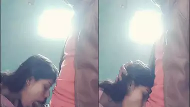 Fresh new blowjob video of Sunita sucking playboy’s dick