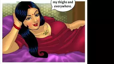 Porn comics of Savita Bhabhi Desi whore who tempts men into XXX act