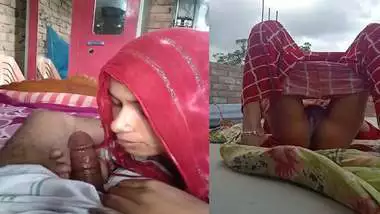 Desi bhabhi sex in terrace after deep blowjob