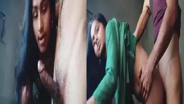 Girlfriend surprise blowjob and standing viral sex
